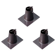 3X Rain Chain Gutter High-Quality Arched Rain Chain Gutter Adapter for Rainwater Pipe Outlet