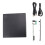 3 Set 12.7mm External DVD Enclosure USB 2.0 External DVD/CD-ROM Case for Laptop Desktop PC Optical Disk Drive 2