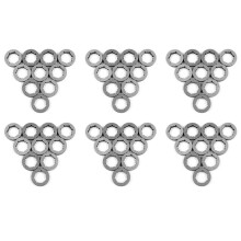 60Pcs 3/8 Inch 7T 22mm Chain Drive Rim Sprocket for  266 268 272 280 285 288 355 362 372XP 380 385XP Chainsaw