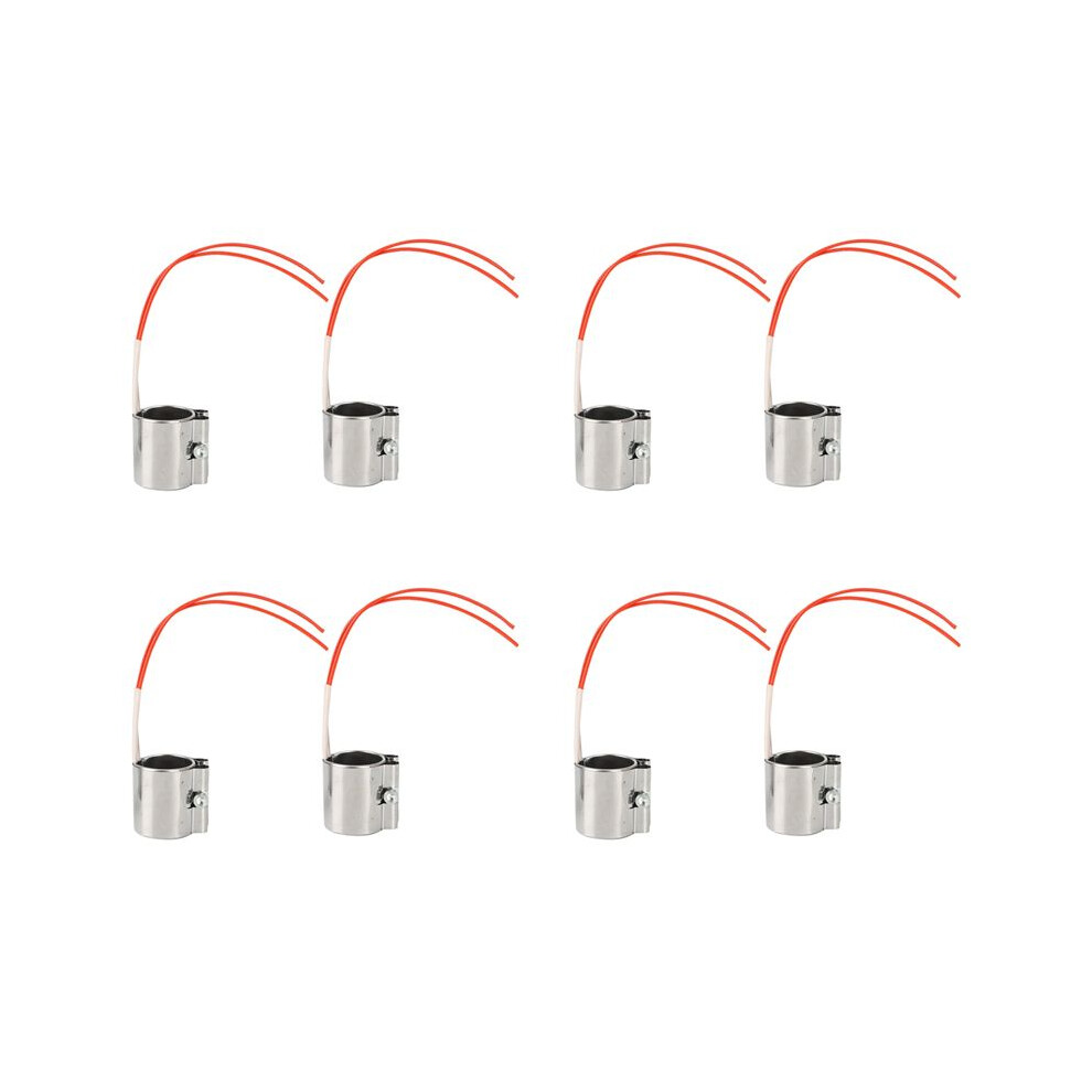 8Pcs/Lot Mica Band Heater 35X45mm 220V 150W Stainless Steel Heating Elements For Plastic Injection Machine Silver 6032222436798
