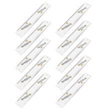 10X Escalas Claras de Regla Paralela Marina, Puntos de Mapeo para Tirar de Regla Paralela de 450 Mm, Regla Paralela de Cartas NáUticas para