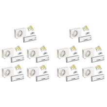 10X Modelo de Aire Acondicionado Aromaterapia Salida de Aire del Coche Fragancia Decoración Interior Perfume Adornos Duraderos D