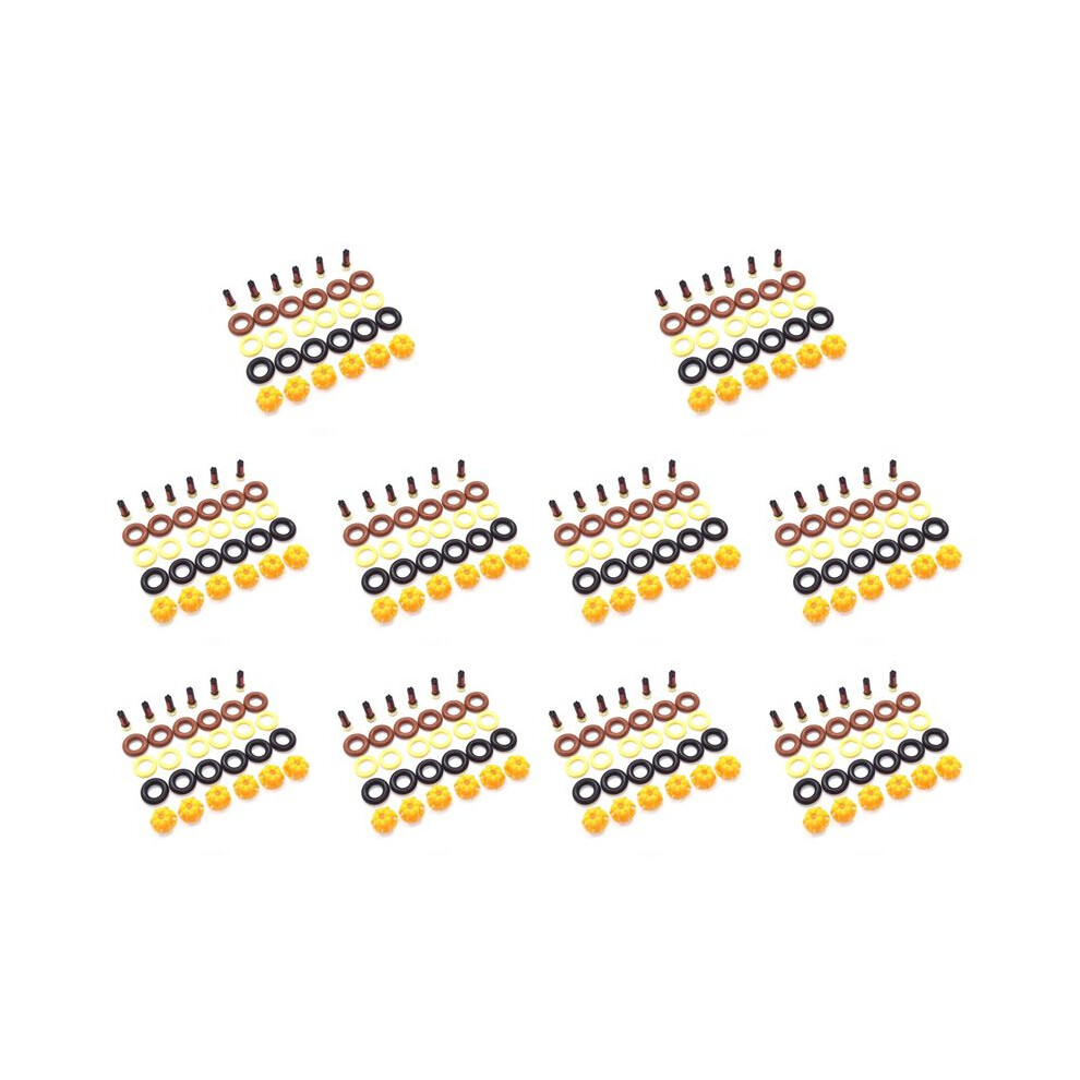 10X Fuel Injector Repair Kit 0280150440 13641703819 For - E60 E39 520I 523I Car Replacement Ay-Rk004 4712997453597
