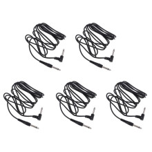5X Câble D'Ampli de Guitare 3 Mètres Cordon de Raccordement Électrique Amplificateur de Guitare Câble de Guitare Instrument de Guitare Électrique