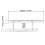 10X Marine Parallel Ruler Clear Scales, Mapping Points to Pull Parallel Ruler 450MM, Nautical Charts Parallel Ruler 8