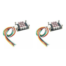 2X 4S 5A Cluster Equalizer Aktive BMS-Platine Lithium-Batterie Lifepo4 Batterie-Equalizer-Kondensator (mit GehäUse + Anschlusskabel)
