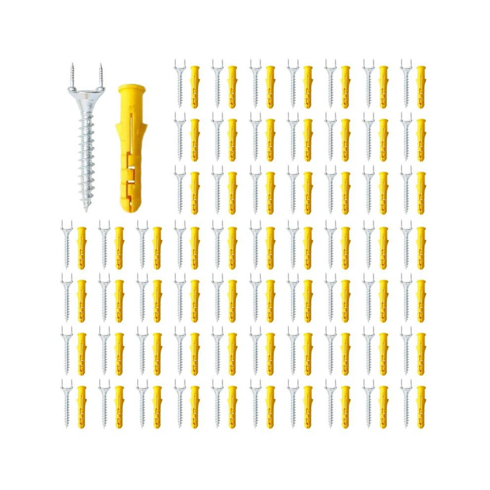 300Pcs Seamless Nails Double-Headed Screw Solid Wood Baseboard Seamless Nails Foot Special Nails Security Screws 4711062067127