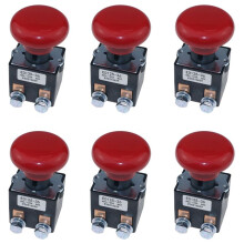 6X ED125-36 48V 125A Interruttore di Arresto di Arresto di Emergenza per  Joe EZ30 E30 D40 EZ40 111551000800 Carrello Elevatore Elettrico Stacker