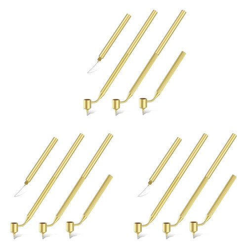 12X Hot Wax Drawing Pen for Decorating Eggs Easter Liquid Writing Crayons Fine Medium Hand Drawing Pen