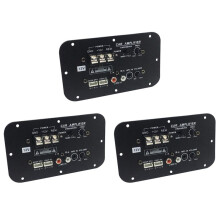 3X Car Subwoofer Amplifier Board, 500W Subwoofer High Power HiFi Bass Amplifier Board 12V
