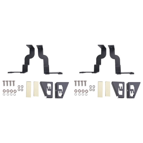 4x Car LED Front Cowl Light Work Lighting Bracket Mounting Holder Hood Spotlight Bracket for    2007-2016