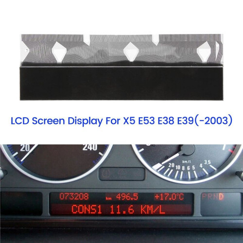 2X Car Instrument Cluster LCD Screen Display for- X5 E53 E38 E39(-2003) Dashboard Pixel Repair 1