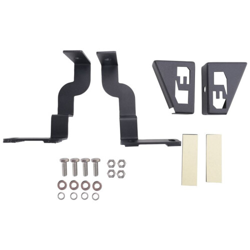 4x Car LED Front Cowl Light Work Lighting Bracket Mounting Holder Hood Spotlight Bracket for    2007-2016 1