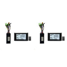 2X 36V 48V 750W 1000W Three-Mode 12 Tubes Brushless 30A Controller Throttle Brake Kit with LED SW900 Display