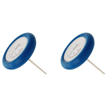 2X Onderwaterthermometer Grote Drijvende Plaat Watertemperatuurmeter Thermometer Badkuip Zwembadtemperatuurmonitor