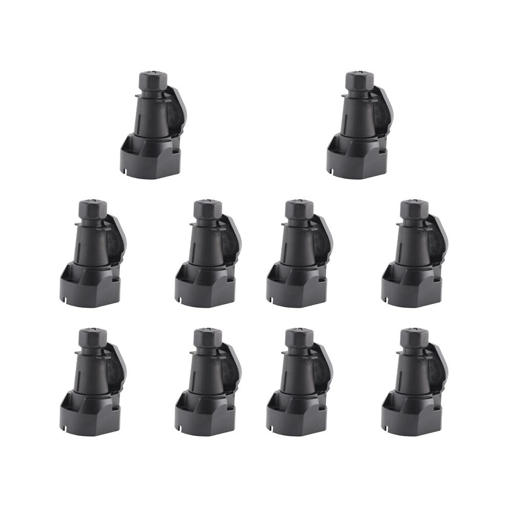 10X 7 Pin European Trailer Socket+Plug Tow Bar Connector Adapter For Rv Truck Boat Caravans Transfer Signal Adapter 12V 6031183649414