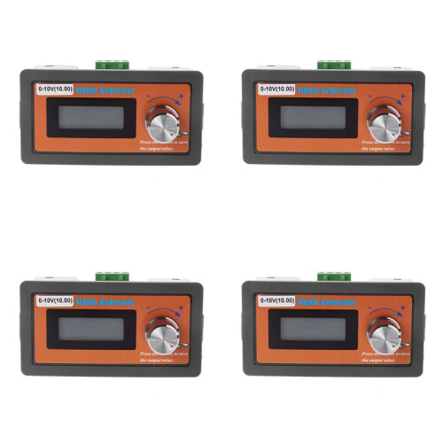 4X 0-10V Signal Generator Voltage Generator 0.01 High Precision