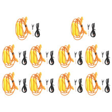 10X Ear Plugs  Earphone for Work, Noise Suppression, Hearing Protection,Construction Sites, Noisy Places Orange