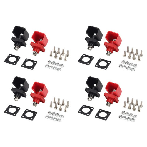 8pcs 200A  Storage Lithium Battery Terminal High Current Lithium Battery Copper Terminal Connector
