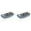2X PY32F030 PY32F030K28U6TR Chip 48Mhz 32-Bit ARM Microcontroller MCU Core Development Board Module 64KB Flash Memory 1