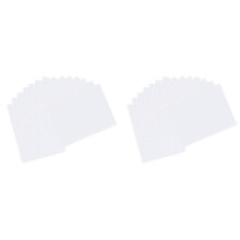Printable Shrink Dink Sheets,Semi-Transparent Shrinky Films Papers Printable Shrinky Plastic,12 Sheets