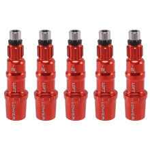 5X 335 RH  Adapter Sleeve for  SIM, M1,M2,M3,M4,M5,M6 Custom Driver Red