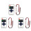 3X 11 Key RF  Wireless Remote Controller Controller for Single Color LED Strip Lights Wireless  Control Dimmer 1