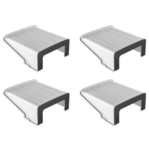 4X Sun Shade Protective Cap Camera Top Cover Security Camera Cover Shield Camera Housing Cover Rain Protector