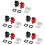 10pcs 200A  Storage Lithium Battery Terminal High Current Lithium Battery Copper Terminal Connector 1