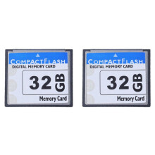 2X Professional 32GB Compact Flash Memory Card for Camera, Advertising Machine, Industrial Computer Card