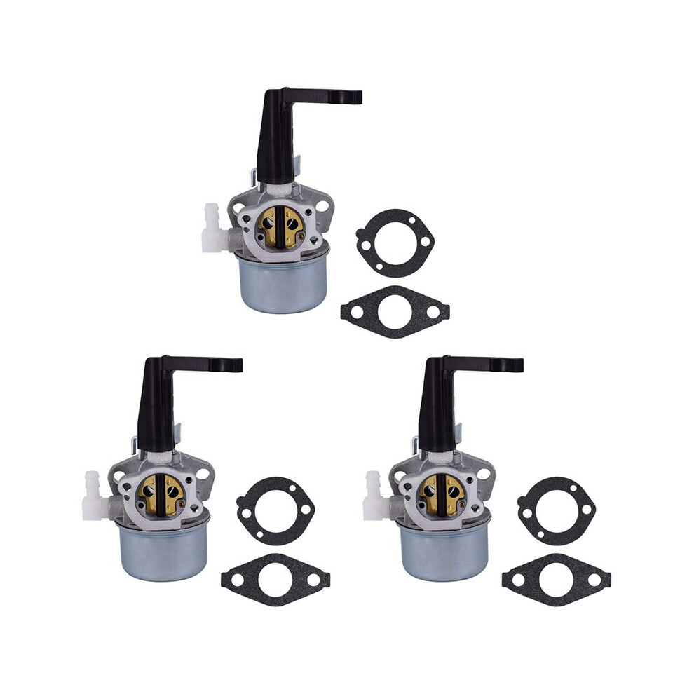 3X Carburetor For Briggs & Stratton 696065 697422 110402 110412 215369 Tiller Engine Spare Carburetor 4713666636280