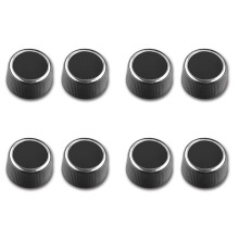 8 Pcs Rear Radio Audio Volume Control Knob Dial Tuner for 07-13 Chevy Tahoe Silverado Acadia Sierra Denali