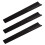 3X 4/4 Size Violin Fingerboard Ebony Fingerboard Black 1