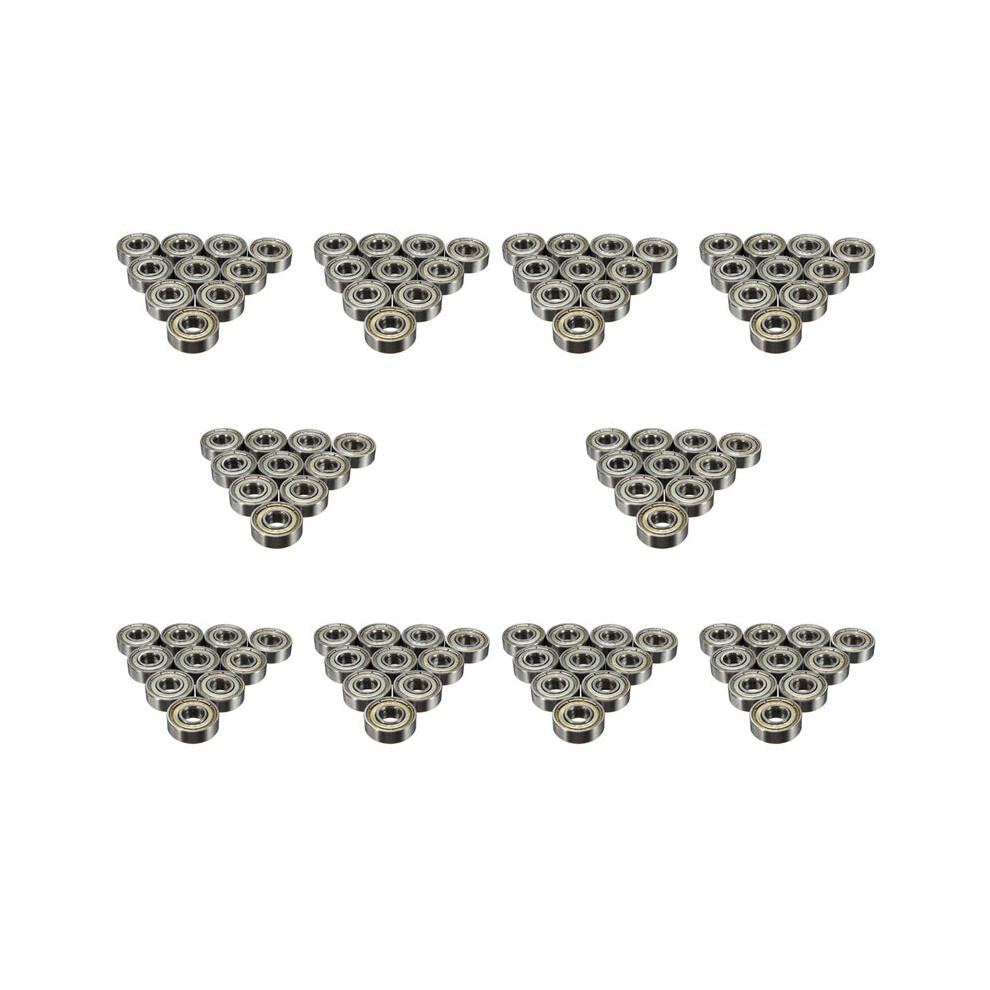 100Pcs 8 X 22 X 7Mm Skateboard Scooter Bearings Wheels Abec-5 608Zz 4711809357344