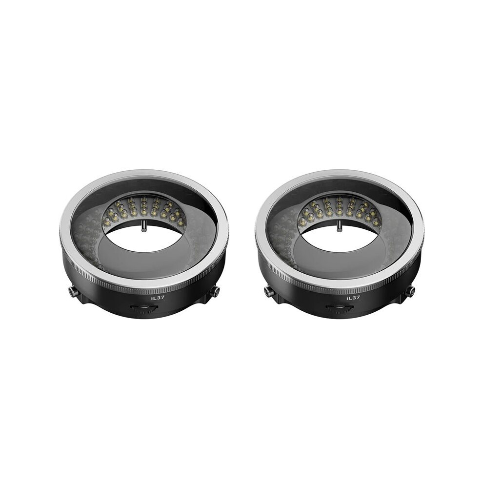 2X Il37 Microscope Polarized Led Ring Light Lamp Anti Illuminators Source Eliminating Reflections 4713503028452