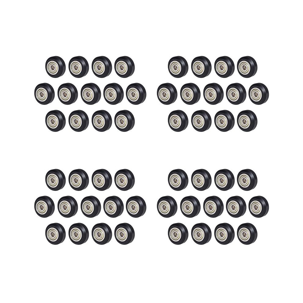 [52Pcs]3D Printer Pom Pulley Wheels 625Zz Linear Bearing Ulley Passive Round Wheel Roller For Cr10, 3 4713617405019