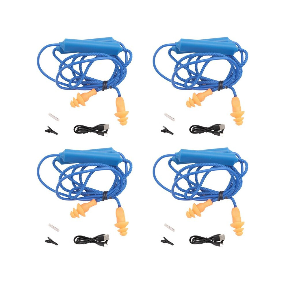 4X Earphone Ear Plugs For Work, Noise Suppression, Hearing Protection,Construction Sites, Noisy Places 6032125467301