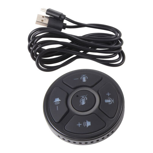 2X Desktop USB Conference Microphone Speaker 360 Omnidirectional PC Computer Condenser Mic Mute Function for Laptop 1