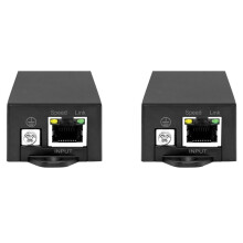 2X Single Port 802.3af /At 1000Mbps Active Poe to 24V Passive Poe Converter