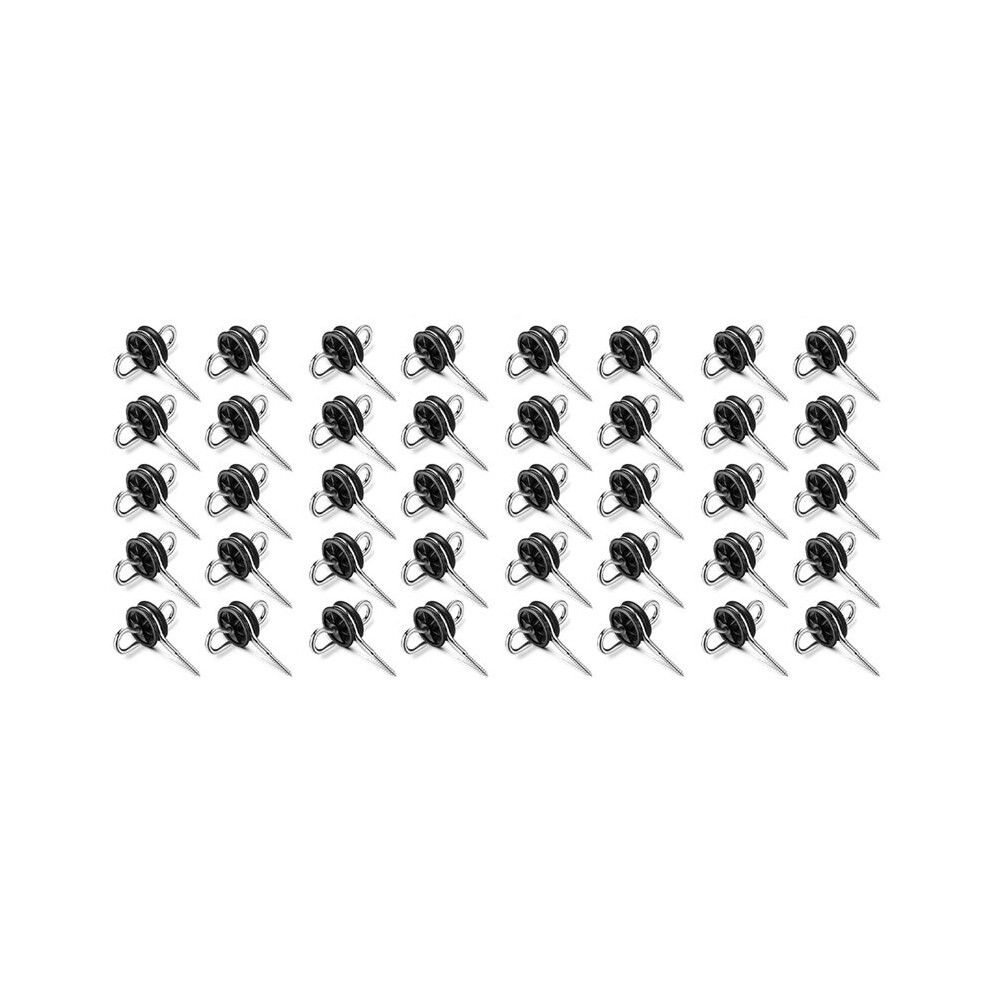 Photos - Other for Repair 40Pcs Electric Fence Gate Handle Anchor Electric Fence Insulators Fence Wire Insulators for Electric Fence Wood Post