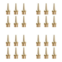 24 PCS Fountain Nozzle G1/2 DN15 Adjustable Direction Jet Water Spray Sprinkler for Garden Pond Amusement Park