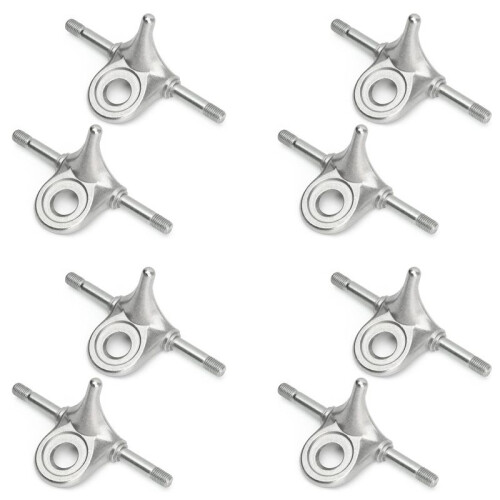 4 Pair Roller Skate Triangle Trucks,Roller Skate Plate Replacement Double Action Trucks Roller Skating Accessories