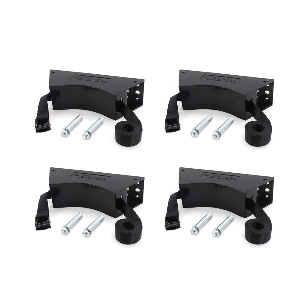 4X Propane Tank Holder, Gas Cylinder Holder, Cylinder Wall Mounted Bracket, Gas Cylinder Holder For Rv Water Softener 6031562213717