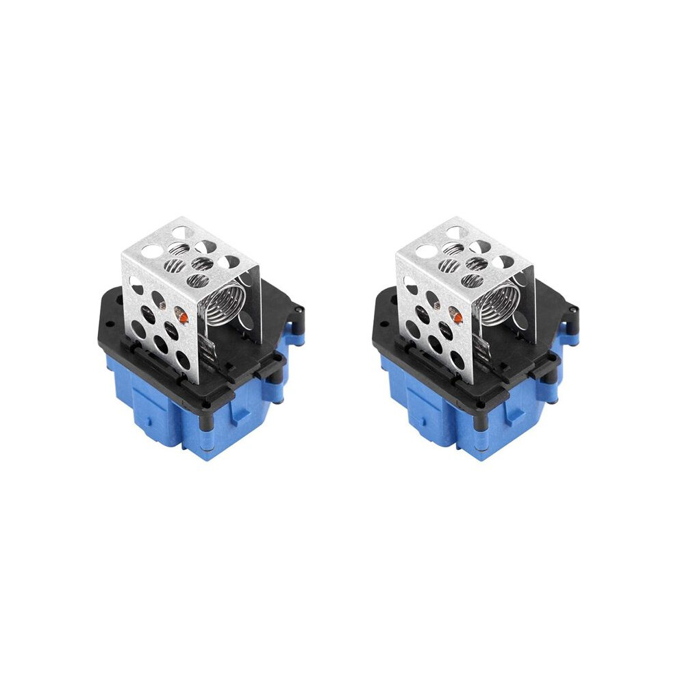 2X For C4 For 307 308 Partner 3008 5008 Radiator Fan Cooling Resistor 1308Cp 9662240180 9673999980 6031756209175