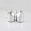 8pcs HIFI Cable Stand Booster Holder Support Frame Anti-Shock Foot Multi-Function Speaker Cable Trailing Pad Silver 4