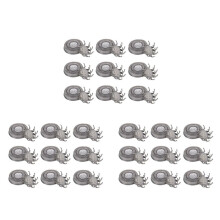 27 Pièces Rasoir Électrique Lames de Rechange Lames de Rechange Tondeuse Nasale Temple Tondeuse Rasoir Électrique Machine Rasoir
