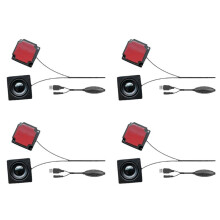8X Paste Monitor External Sound Desk Computer Sound Surround Hidden USB Speaker DIY Desktop Speakers