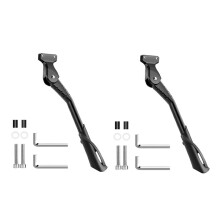 2X for 20Inch 24Inch 26Inch Bike Kickstand Electric Bicycle Kickstand Support Stand Adjustable Side Parking Bracket