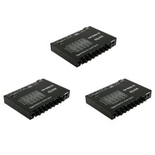 3X EQ-819 Ecualizador para AutomóVil Multifuncional Car Audio EQ Tuning Crossover Amplificador Ecualizador ParaméTrico Ecualizador de Audio para