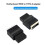 2X Moederbord USB2.0 9PIN Mannelijk Naar Type-E Vrouwelijk Adapter TYPE-E Interface Header Adapter 3